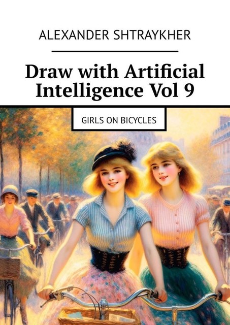 Draw with Artificial Intelligence Vol 9. Girls on bicycles, Alexander Shtraykher