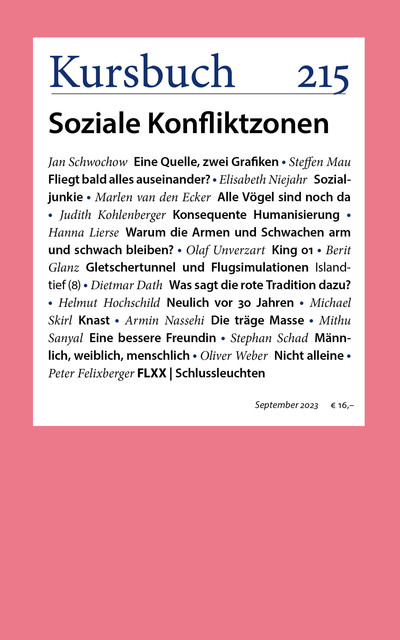 Kursbuch 215, Armin Nassehi, Peter Felixberger, Sibylle Anderl
