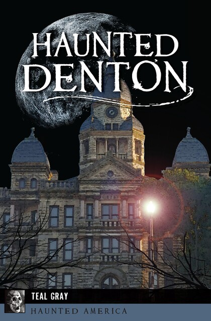 Haunted Denton, Teal Gray