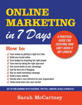 Online Marketing in 7 Days, Sarah McCartney