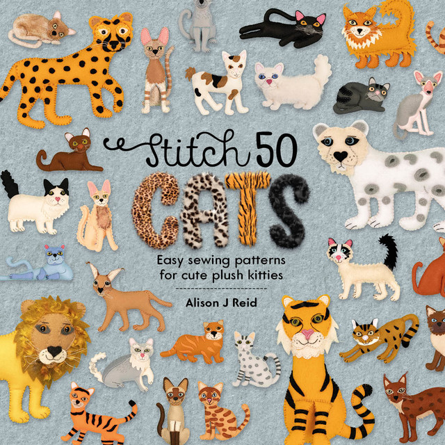 Stitch 50 Cats, Alison J Reid