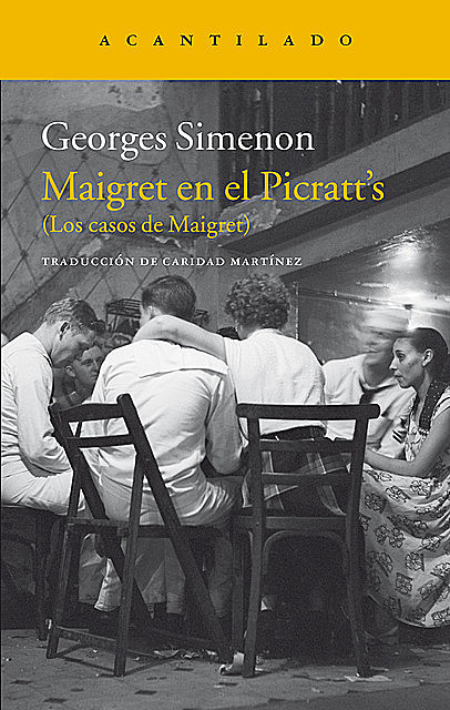 Maigret en el Picratt's, Simenon Georges