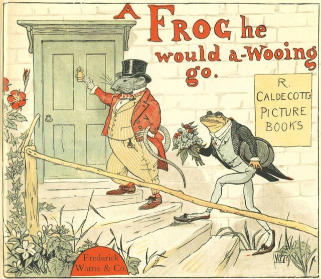 A Frog He Would A-Wooing Go, Randolph Caldecott