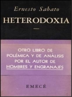 Heterodoxia, Ernesto Sabato