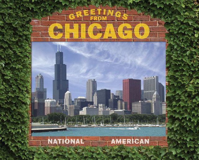 Greetings from Chicago, Bruce Marshall
