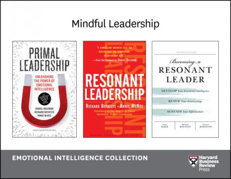 Mindful Leadership: Emotional Intelligence Collection (4 Books), Daniel Goleman, Harvard Business Review, Annie McKee, Fran Johnston, Richard Boyatzis