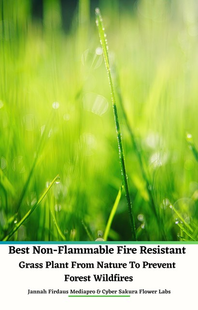 Best Non-Flammable Fire Resistant Grass Plant From Nature to Prevent Forest Wildfires, Jannah Firdaus Mediapro, Cyber Sakura Flower Labs