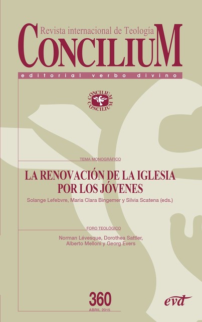 La renovación de la Iglesia por los jóvenes, Maria Clara Bingemer, Silvia Scatena, Solange Lefebvre