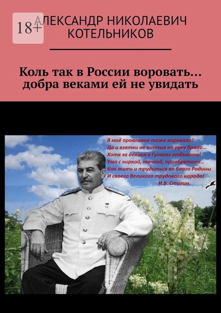 Коль так в России воровать… добра веками ей не увидать, Александр Котельников