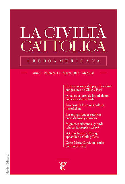 La Civiltà Cattolica Iberoamericana 14, Varios Autores