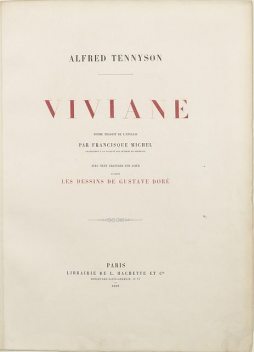 Viviane, Baron Alfred Tennyson Tennyson