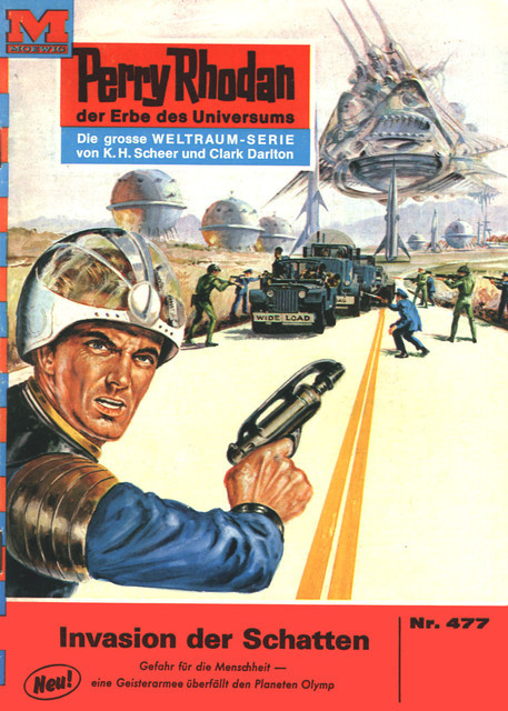 Perry Rhodan 477: Invasion der Schatten, H.G. Ewers