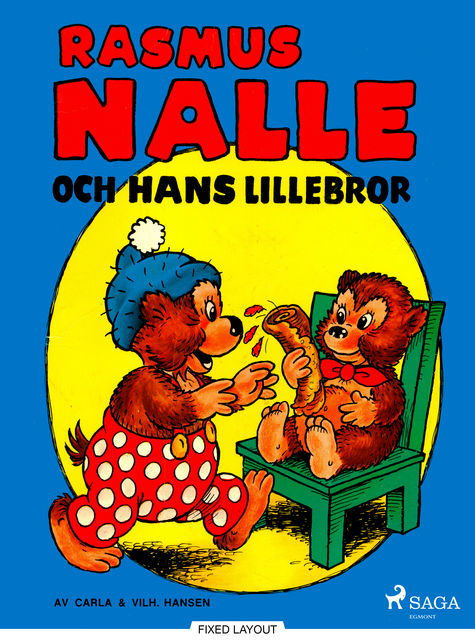 Rasmus Nalle och hans lillebror, Carla Hansen, Vilhelm Hansen