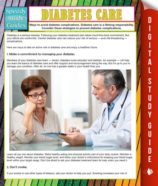 Diabetes Care (Speedy Study Guide), Speedy Publishing