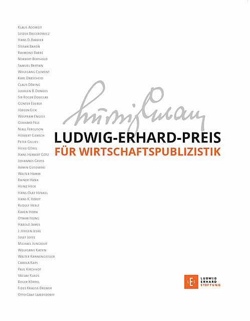 Ludwig-Erhard-Preis für Wirtschaftspublizistik, Roland Tichy