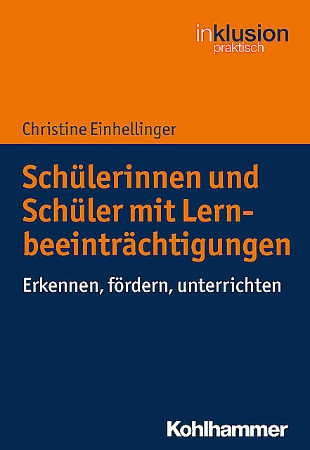 Schülerinnen und Schüler mit Lernbeeinträchtigungen, Christine Einhellinger