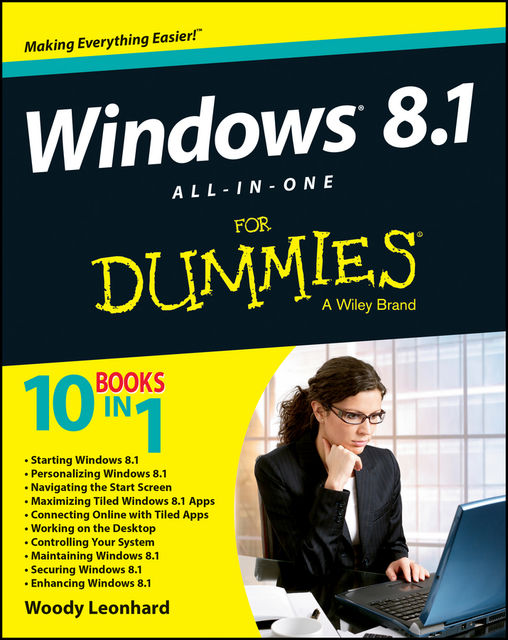 Windows 8.1 All-in-One For Dummies, Woody Leonhard