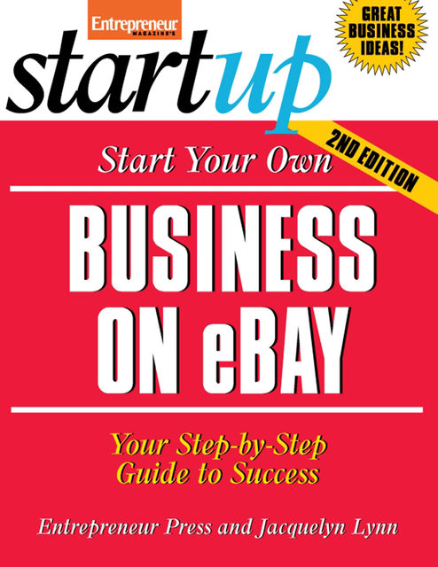 Start Your Own Business on eBay, Entrepreneur Press, Jacquelyn Lynn
