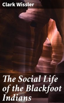 The Social Life of the Blackfoot Indians, Clark Wissler