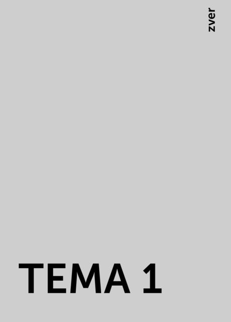 ТЕМА 1, zver