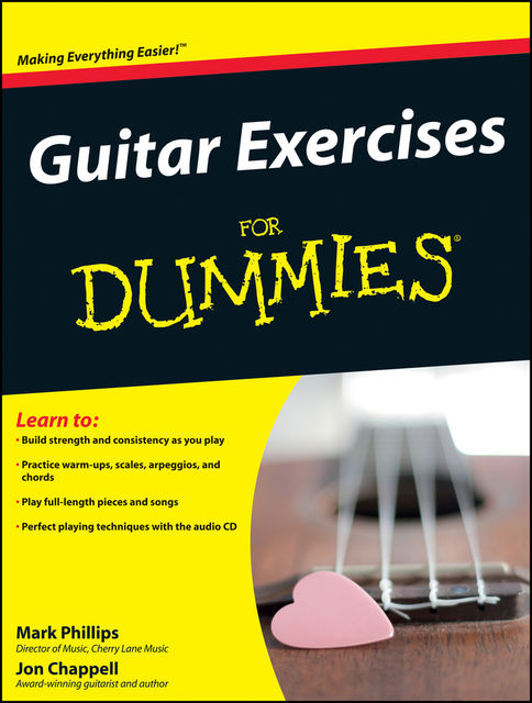 Guitar Exercises For Dummies, Mark Phillips, Jon Chappell