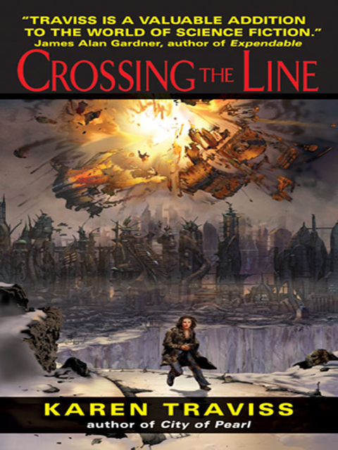 Crossing the Line, Karen Traviss