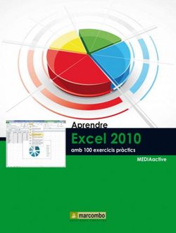 Aprendre Excel 2010 amb 100 exercicis pràctics, MEDIAactive