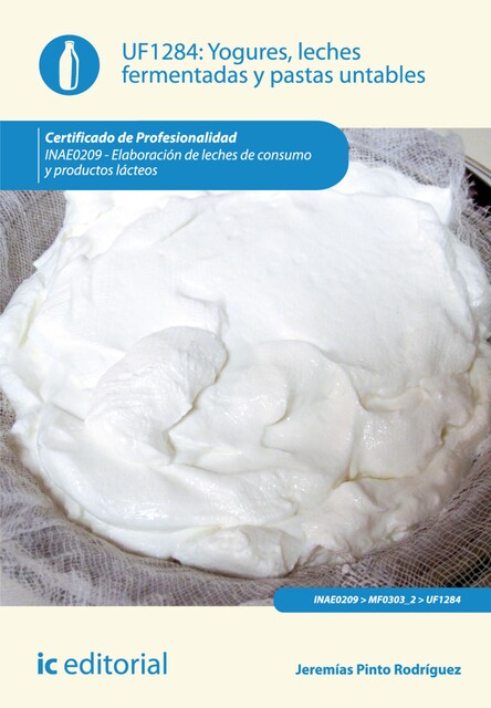 Yogures, leches fermentadas y pastas untables. INAE0209, Jeremías Pinto Rodríguez