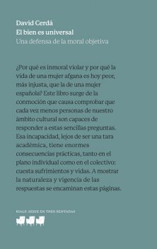 El bien es universal, David Cerdá García