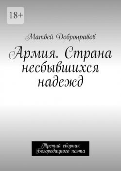 Армия. Страна несбывшихся надежд. Третий сборник Богородицкого поэта, Матвей Добронравов