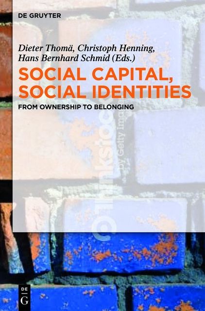 Social Capital, Social Identities, Hans Bernhard, B. Schmid, Christoph Henning, Dieter Thomä