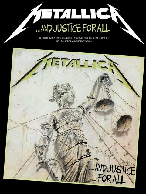 Metallica: And Justice For All (Guitar TAB), Wise Publications