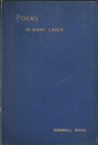 Poems in Many Lands, Rennell Rodd