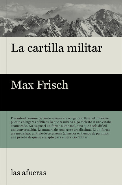 La cartilla militar, Max Frisch