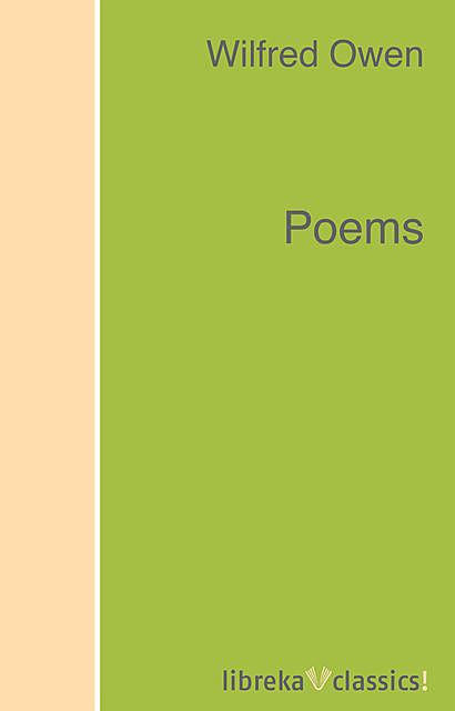 Poems, Wilfred Owen