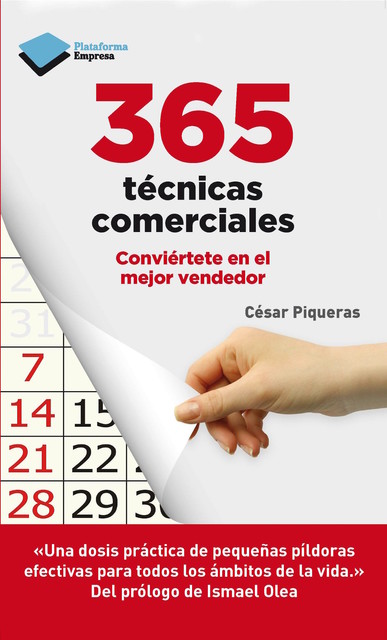 365 técnicas comerciales, César Piqueras