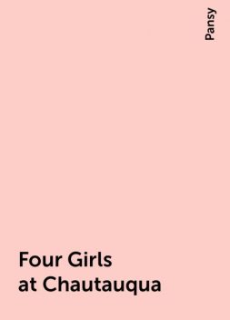 Four Girls at Chautauqua, Pansy