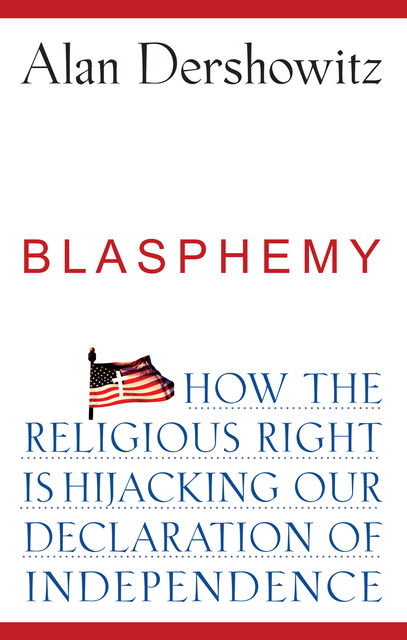 Blasphemy, Alan Dershowitz