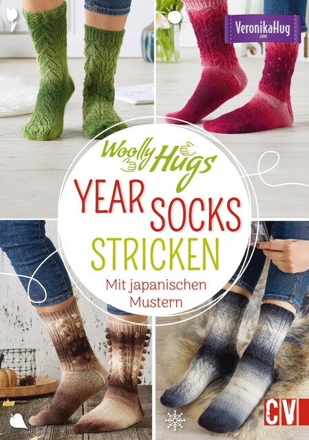 Woolly Hugs YEAR-Socks stricken, Veronika Hug