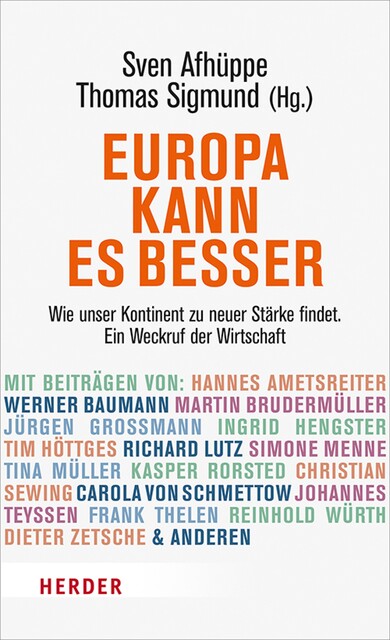 Europa kann es besser, Sven Afhüppe | Thomas Sigmund