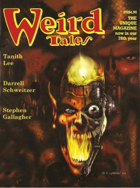 Weird Tales #327, Tanith Lee, Darrell Schweitzer, Thomas Ligotti, Ralph Gamelli, Stephen Gallagher