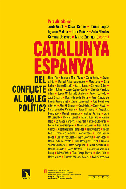 Catalunya-Espanya: del conflicte al diàleg polític, Pere Almeda