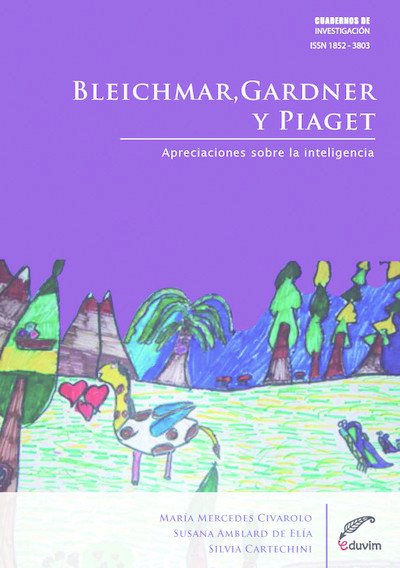 Bleichmar, Gardner y Piaget, Susana Amblard de Elia, Mercedes Civaloro, Silvia Cartechini