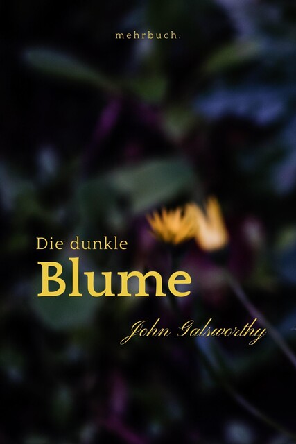 Die dunkle Blume, John Galsworthy