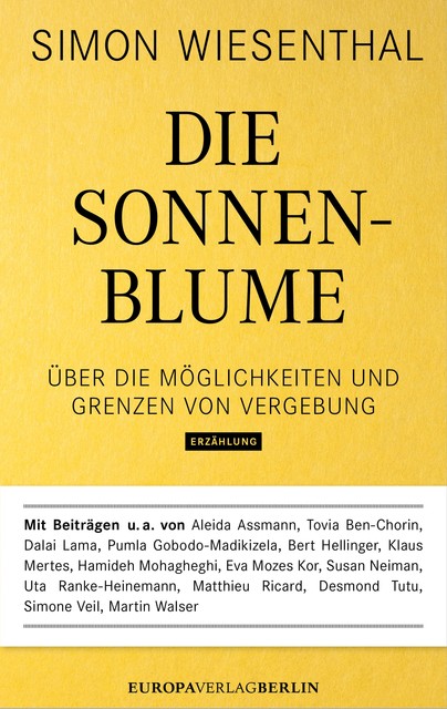 Die Sonnenblume, Simon Wiesenthal