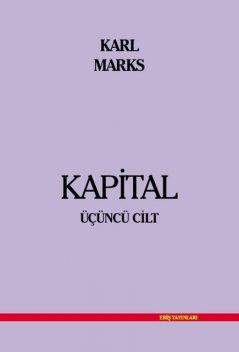 Kapital, Cilt3, Karl Marx