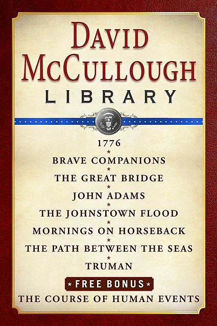 David McCullough Library E-book Box Set, David McCullough