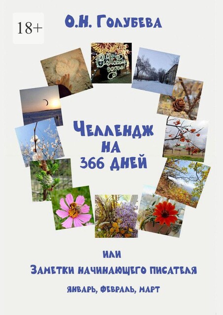 Челлендж на 366 дней, или Заметки начинающего писателя. Январь, февраль, март, Ольга Голубева