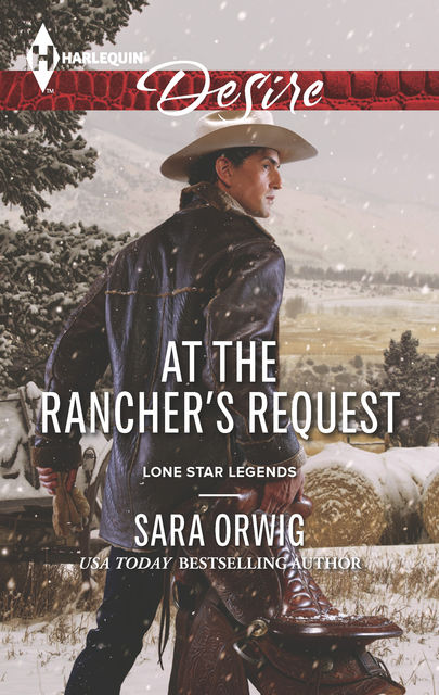 At the Rancher's Request, Sara Orwig