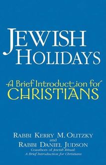Jewish Holidays, Rabbi Daniel Judson, Rabbi Kerry M. Olitzky